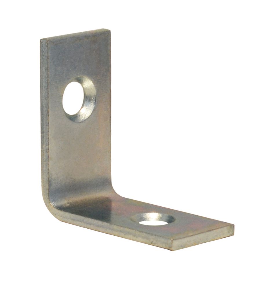 Everbilt 3 Inch Zinc Flat Corner Brace 4pk The Home Depot Canada