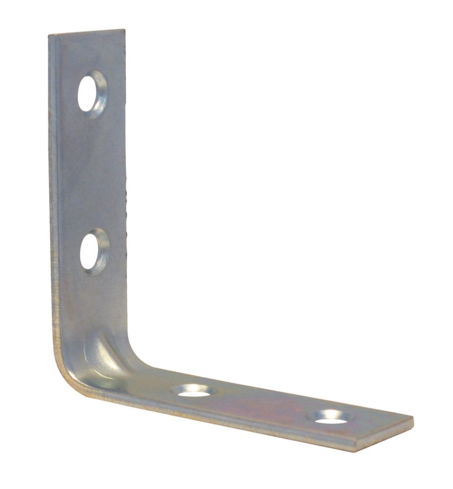 Everbilt 3 Inch Zinc Flat Corner Brace 4pk The Home Depot Canada