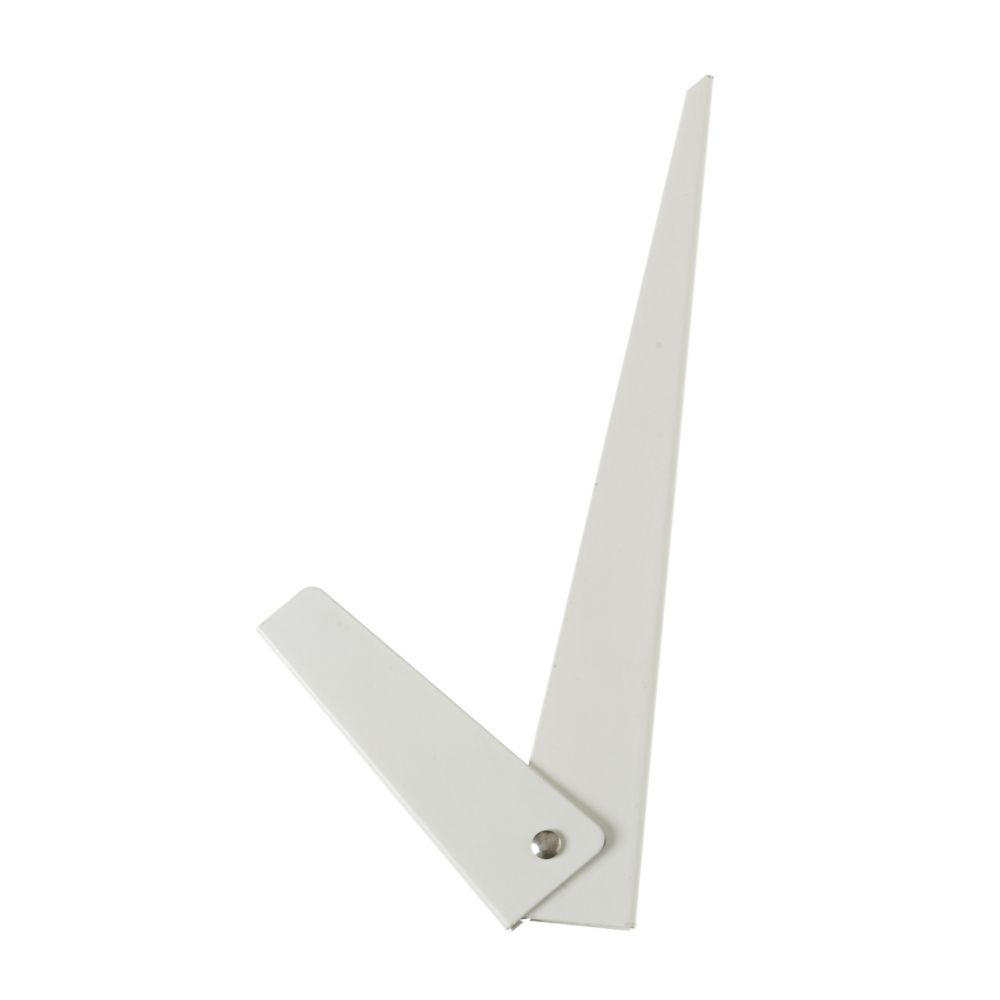 Everbilt 11 Inch X5 Inch White Folding Shelf Bracket The Home Depot