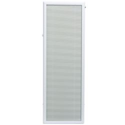 ODL 20-inch x 64-inch White Aluminum Add-on Blind for Full ...