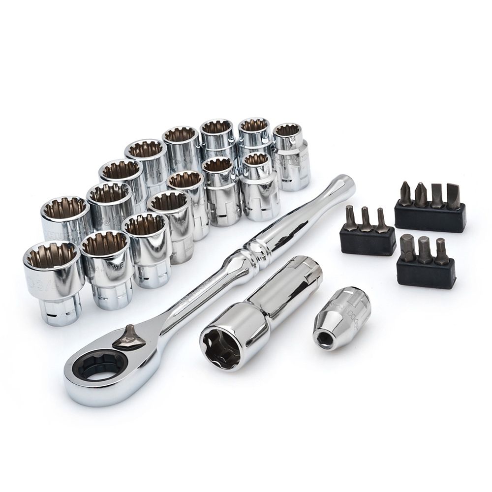 HUSKY Universal Pass Thru Ratchet Set The Home Depot Canada