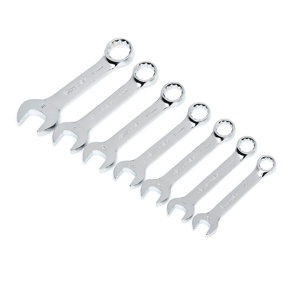 HUSKY Stubby Combination Wrench Set 7 Pieces Metric The Home Depot Canada