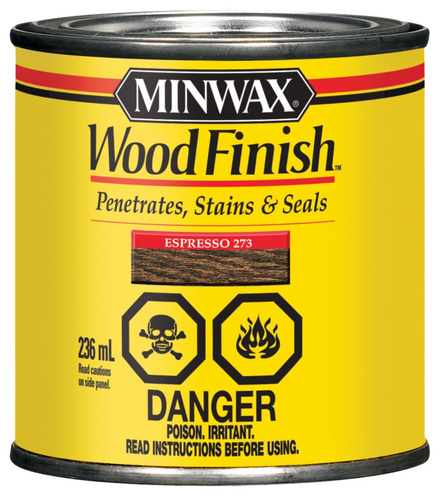 Minwax Wood Finish Espresso, 236ml The Home Depot Canada