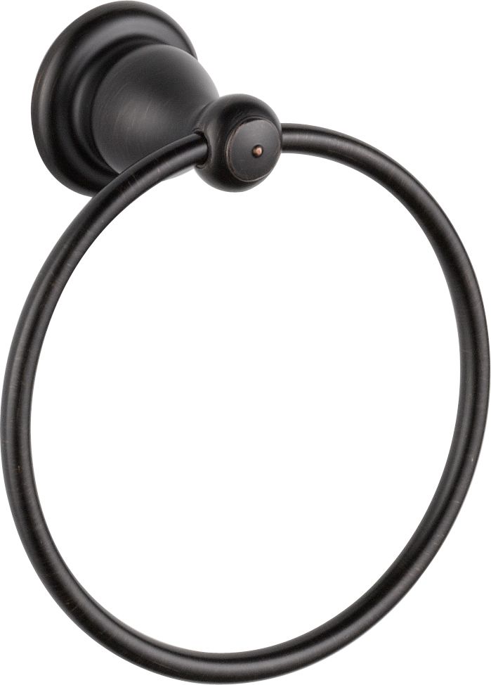 Delta Leland Towel Ring in Bronze The Home Depot Canada