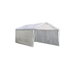 Shelterlogic Super Max 18 Ft X 20 Ft White Canopy Enclosure Kit