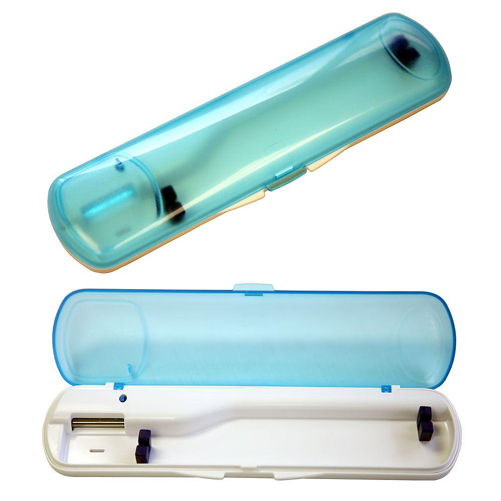 iTouchless Travel UV Toothbrush Sanitizer and Holder The