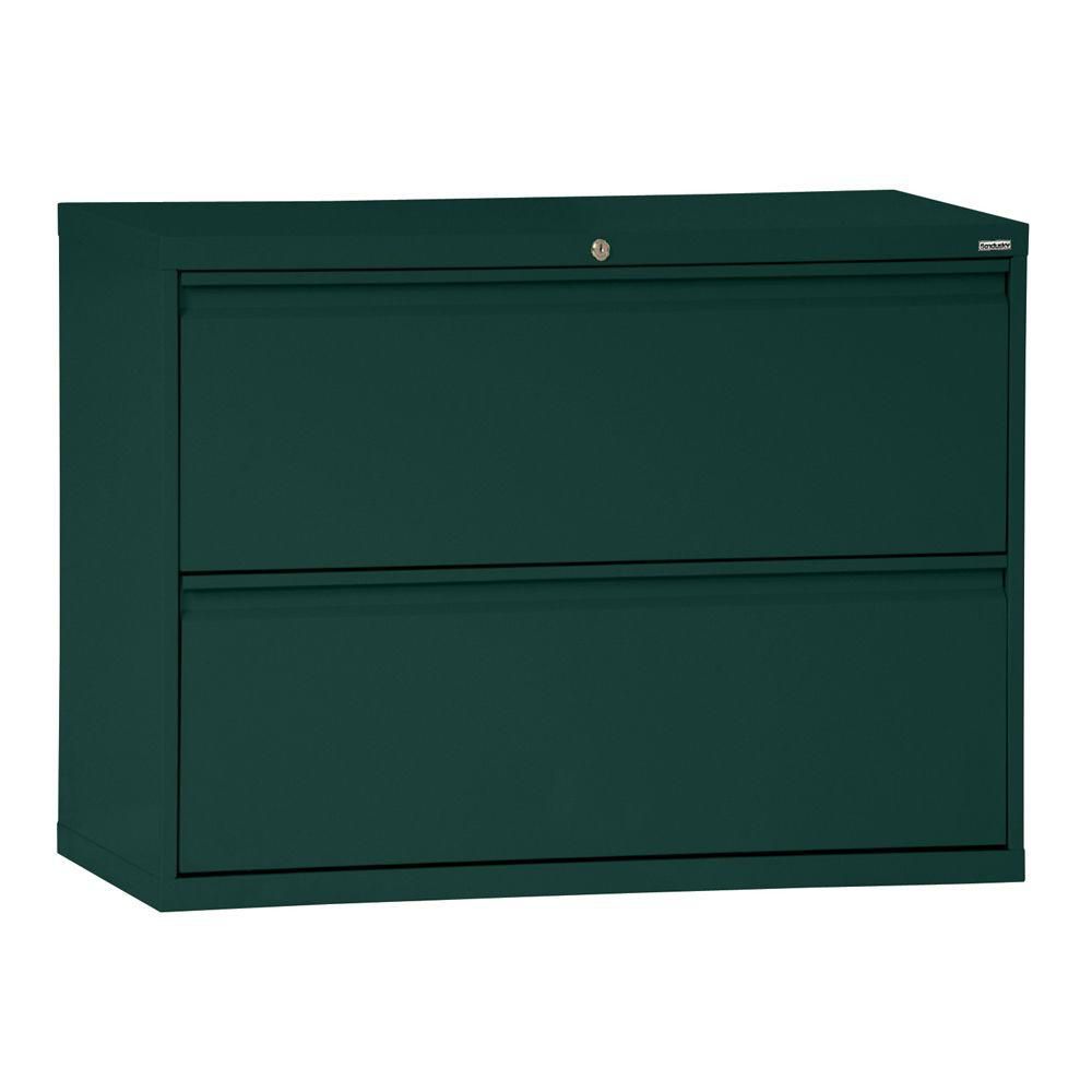 Sandusky 800 Series 36inch x 28.38inch x 19.25inch 2Drawer Metal
