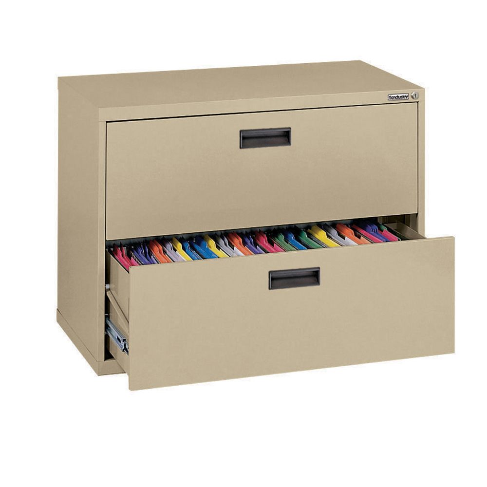 Sandusky 400 Series 30inch x 27.63inch x 18inch 2Drawer Metal