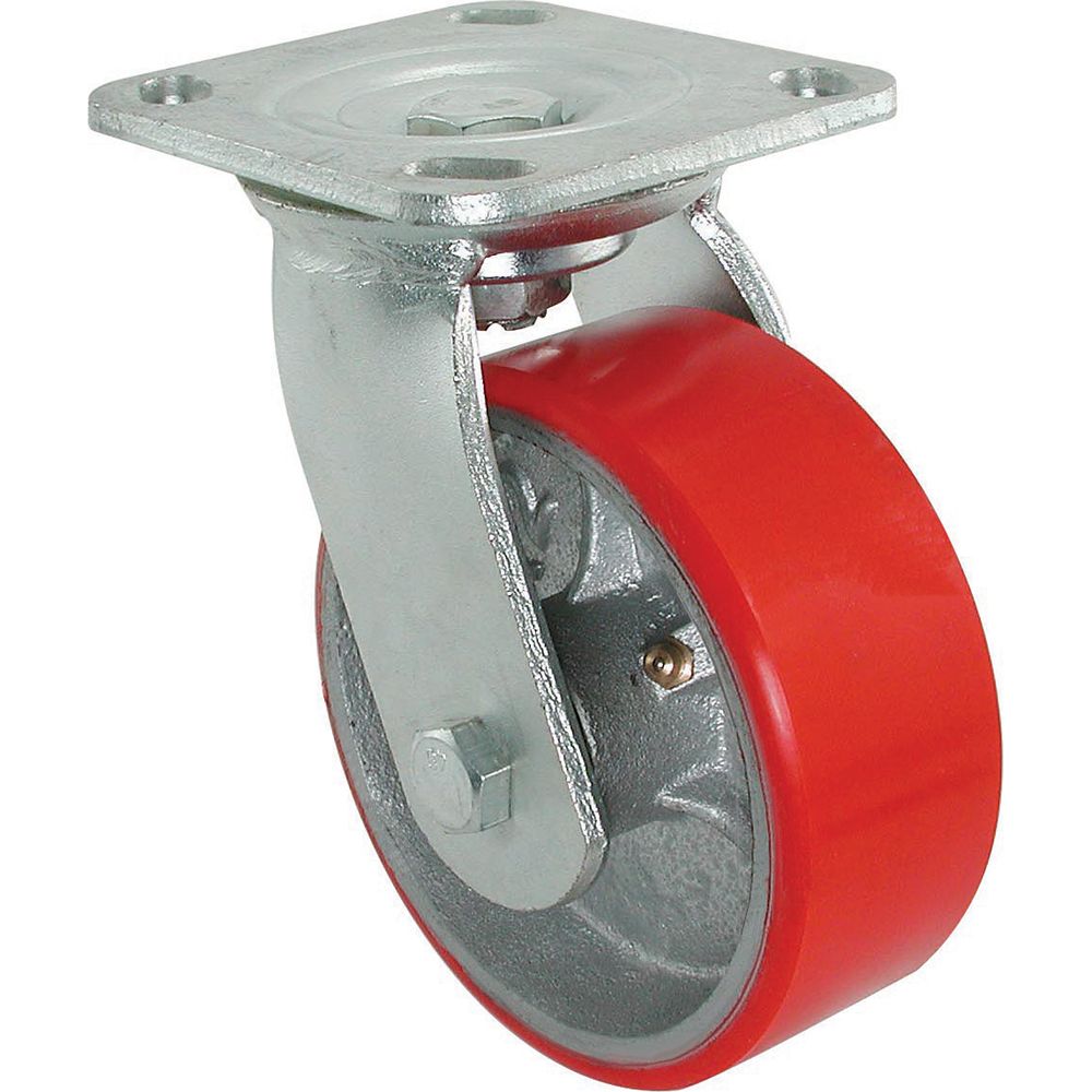 Everbilt 4 inch x 2 inch Swivel Heavy Duty Mold On Polyurethane Caster