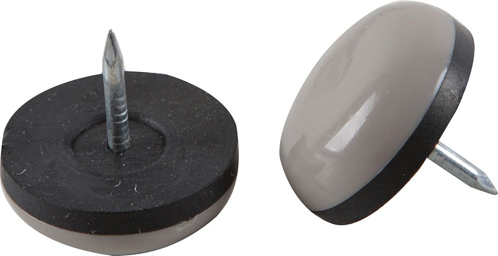 Everbilt 7/8 inch Slide Glide Nail On Furniture Sliders, 8Pack The