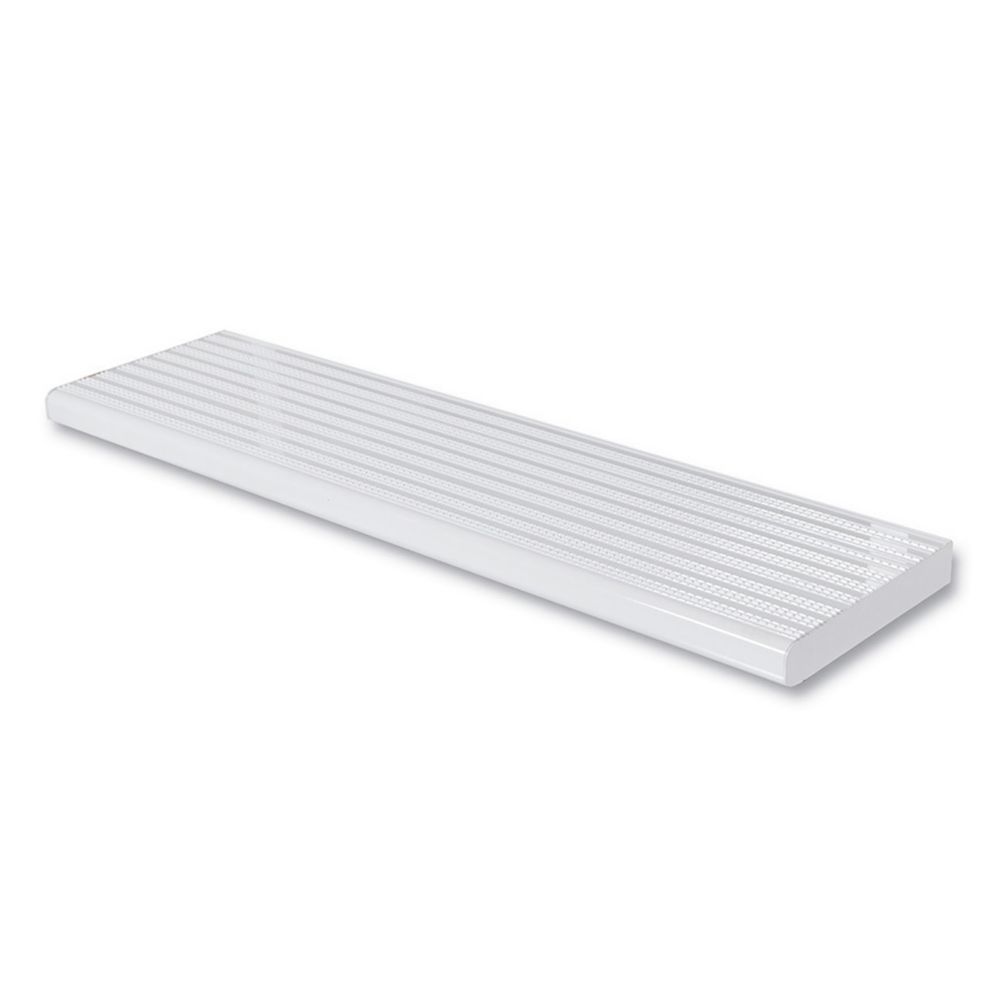 Pylex Collection 10_Aluminium Stair Tread White 42 in x 9 ¾ in The