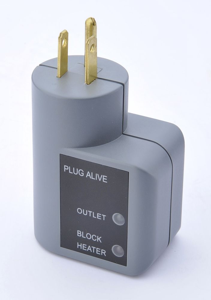 Plug Alive Automatic Block Heater Test Plug The Home Depot Canada