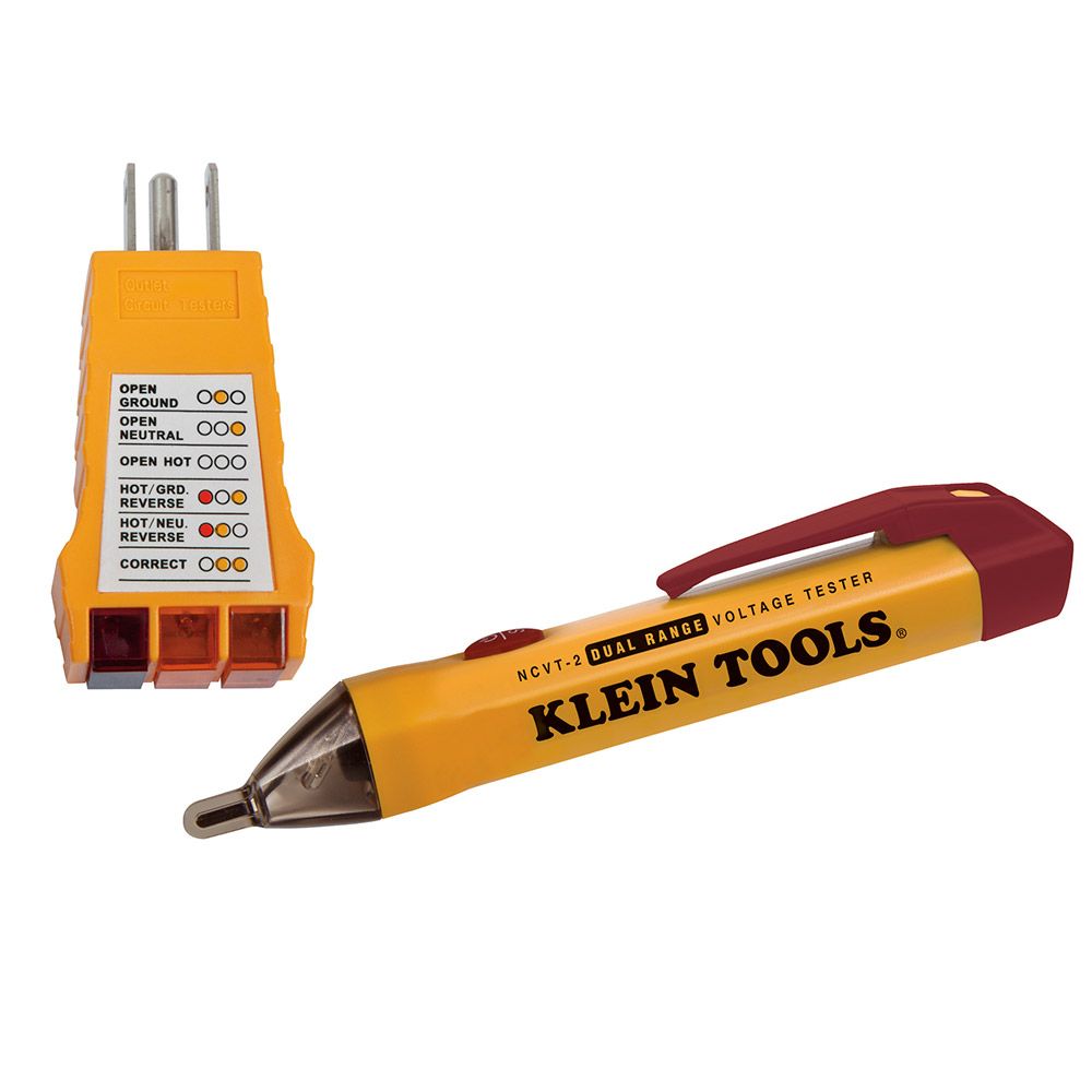 Klein Tools Détecteur de tension sans Contact a double plage Home