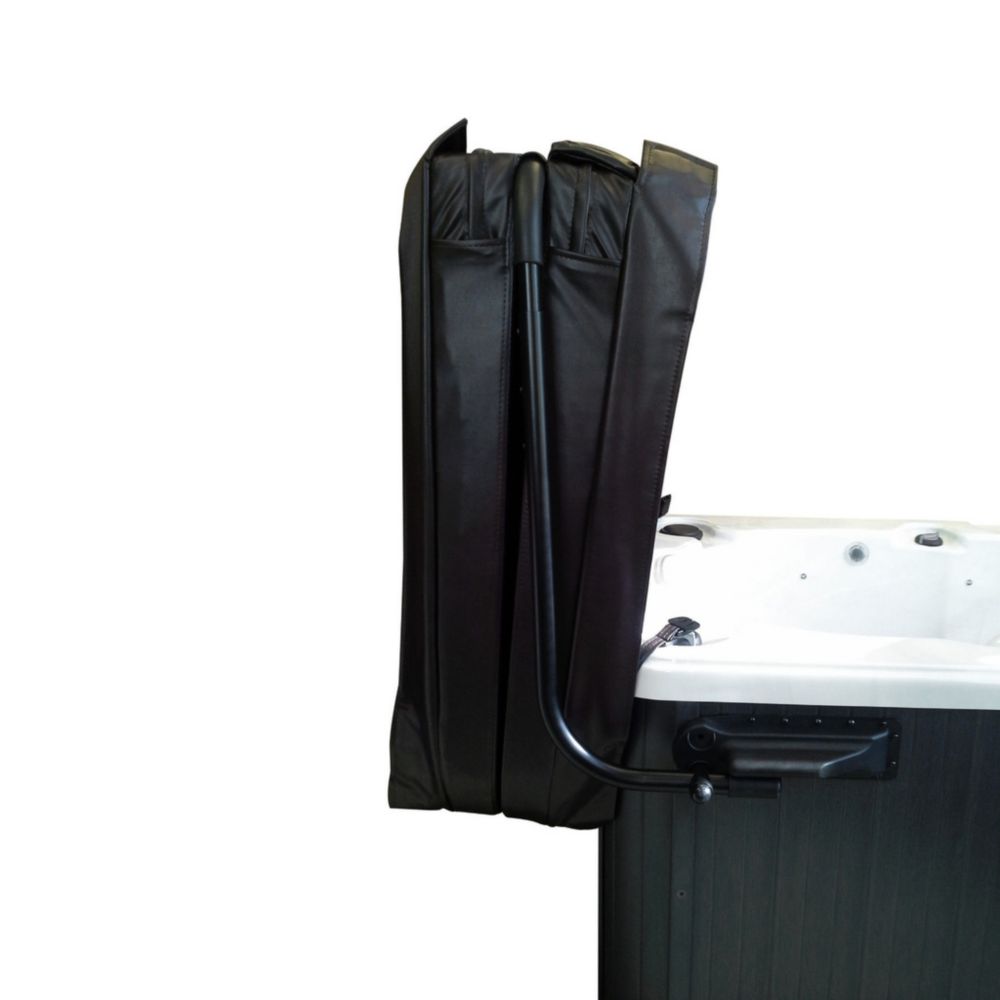 Canadian Spa Company Top Mount Hot Tub Cover Lifter with Towel Holder