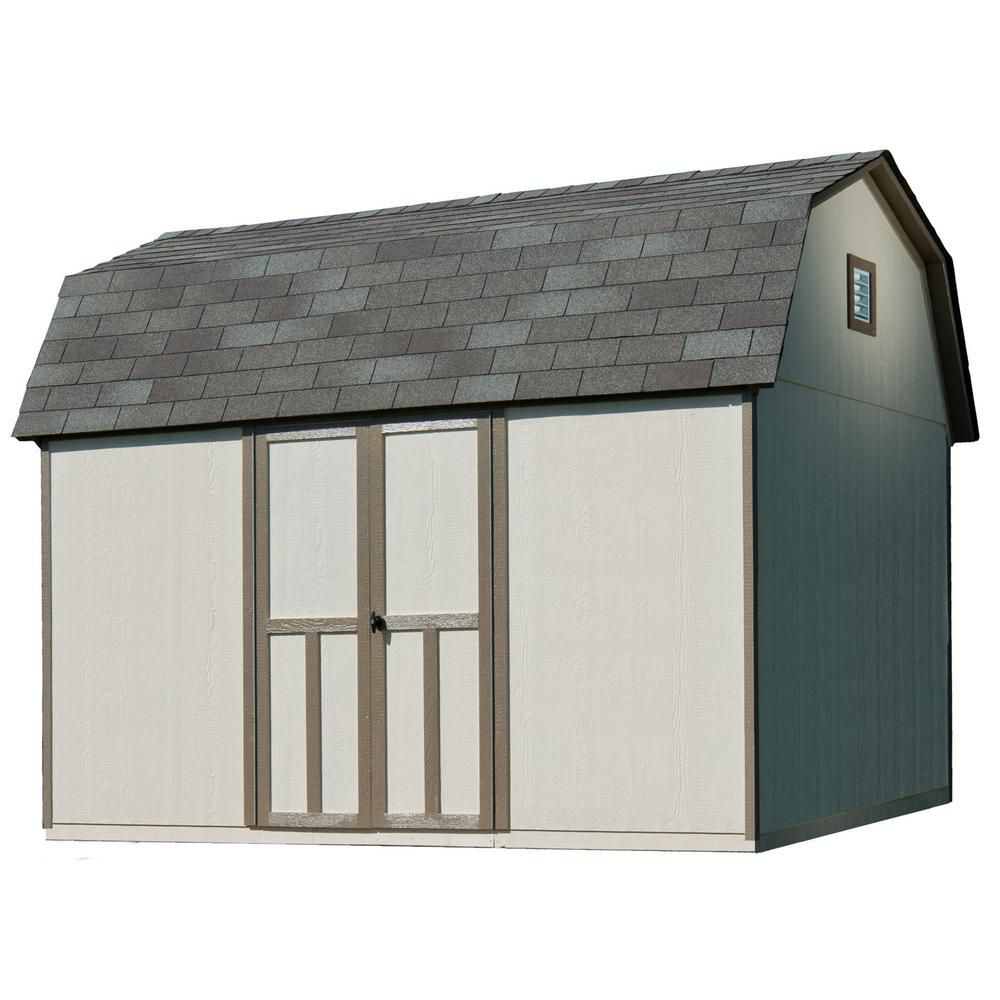 12 ft. x 8 ft. Briarwood Shed with Floor 12 ft. x 8 ft. Briarwood Shed with Floor