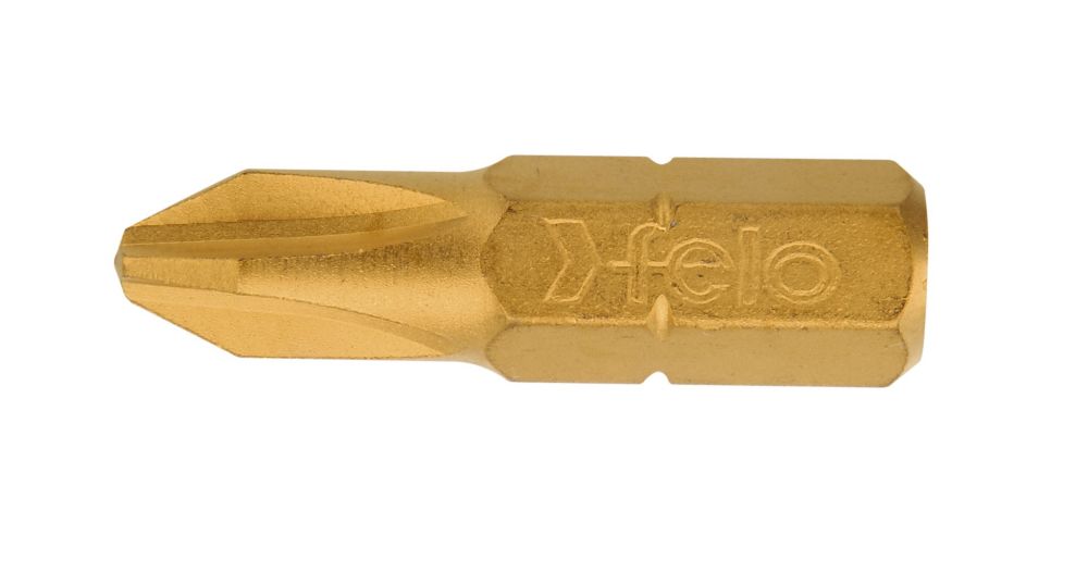 Felo Tin Bit (paquet de 10) PH 1 x 25mm Felo Tin Bit (paquet de 10) PH 1 x 25mm
