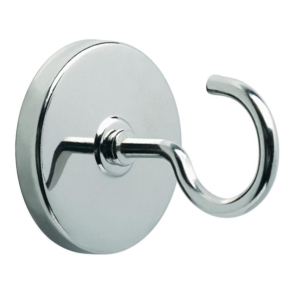 Liberty 1 34 In Chrome Plated Magnetic Hooks 4 Pack