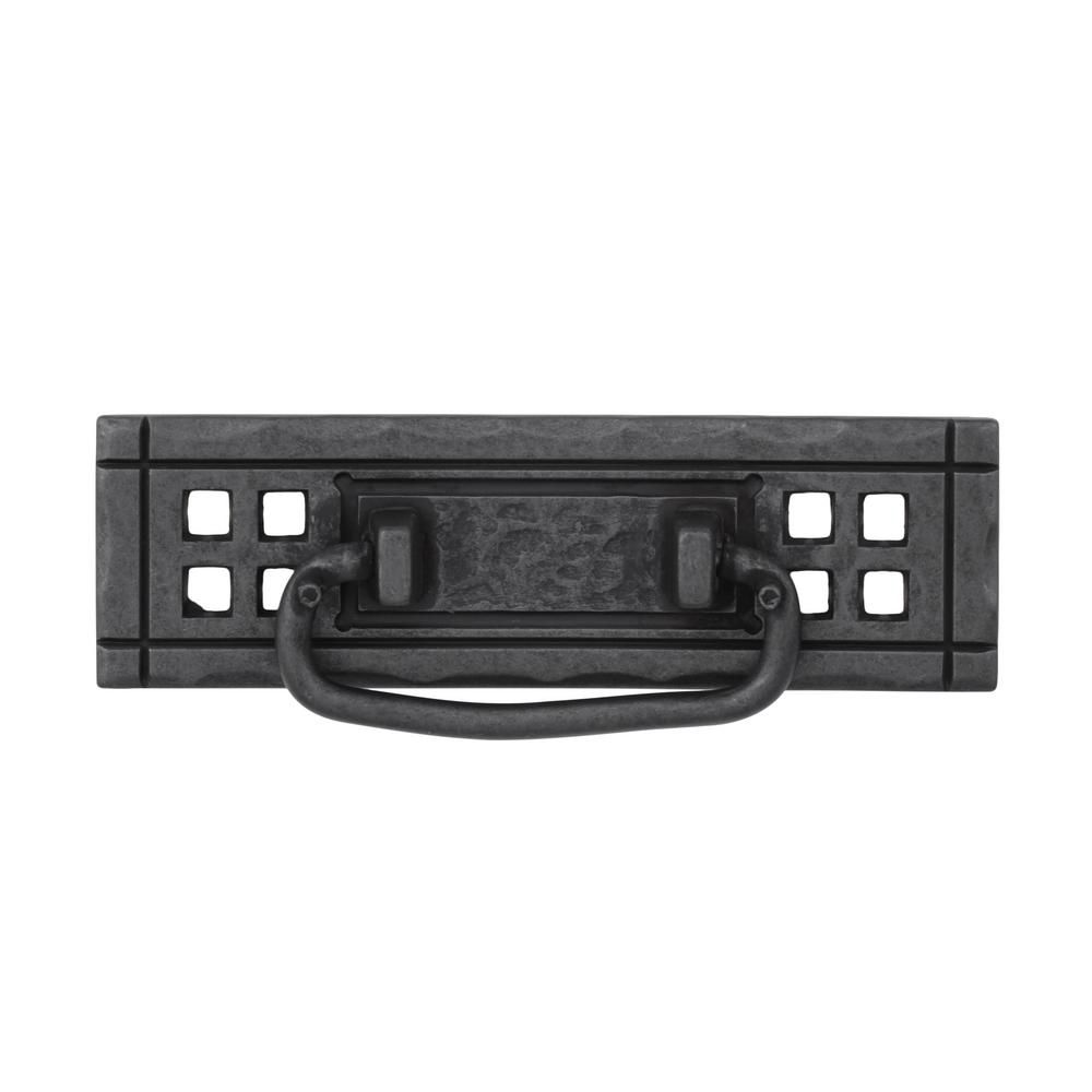 Liberty 41/4 in. Horizontal Bail and Backplate Drawer Pull The Home