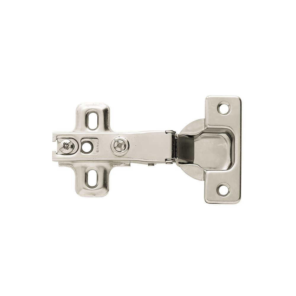 Amerock 1/4 in. Satin Nickel Double-Demountable Inset Hinge ...