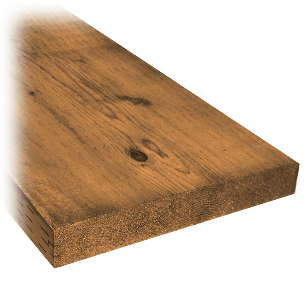 MicroPro Sienna 2 x 12 x 12' Treated Wood | The Home Depot Canada