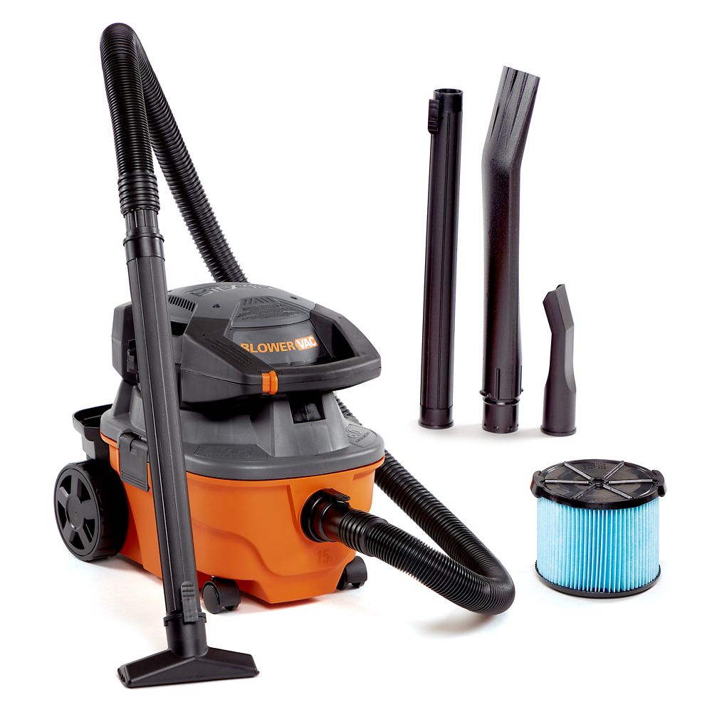 RIDGID Vacuums 4-gal. Wet/Dry Vacuum with Detachable Blower Oranges / Peaches WD4080