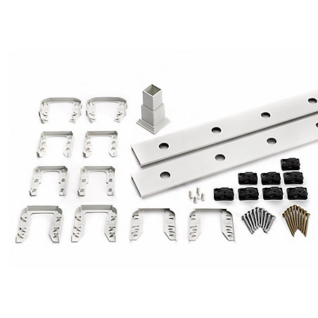 ensemble daccessoires de rampe pour aluminium rond balustres escalier blanc home depot canada - Rampe Escalier Brico Depot1998 ensemble daccessoires de rampe pour aluminium rond balustres escalier blanc home depot canada - Rampe Escalier Brico Depot1998
