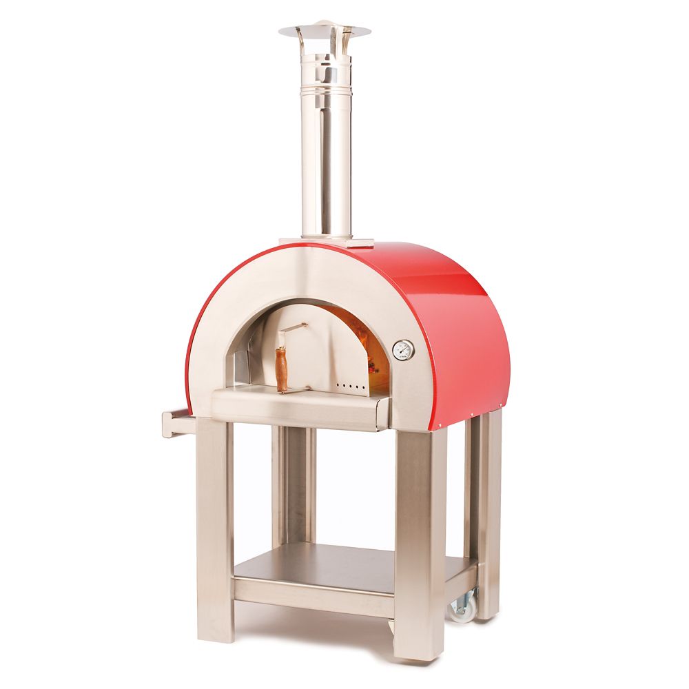 ... Outdoor Wood Burning Pizza Oven with Cart | The Home Depot Canada