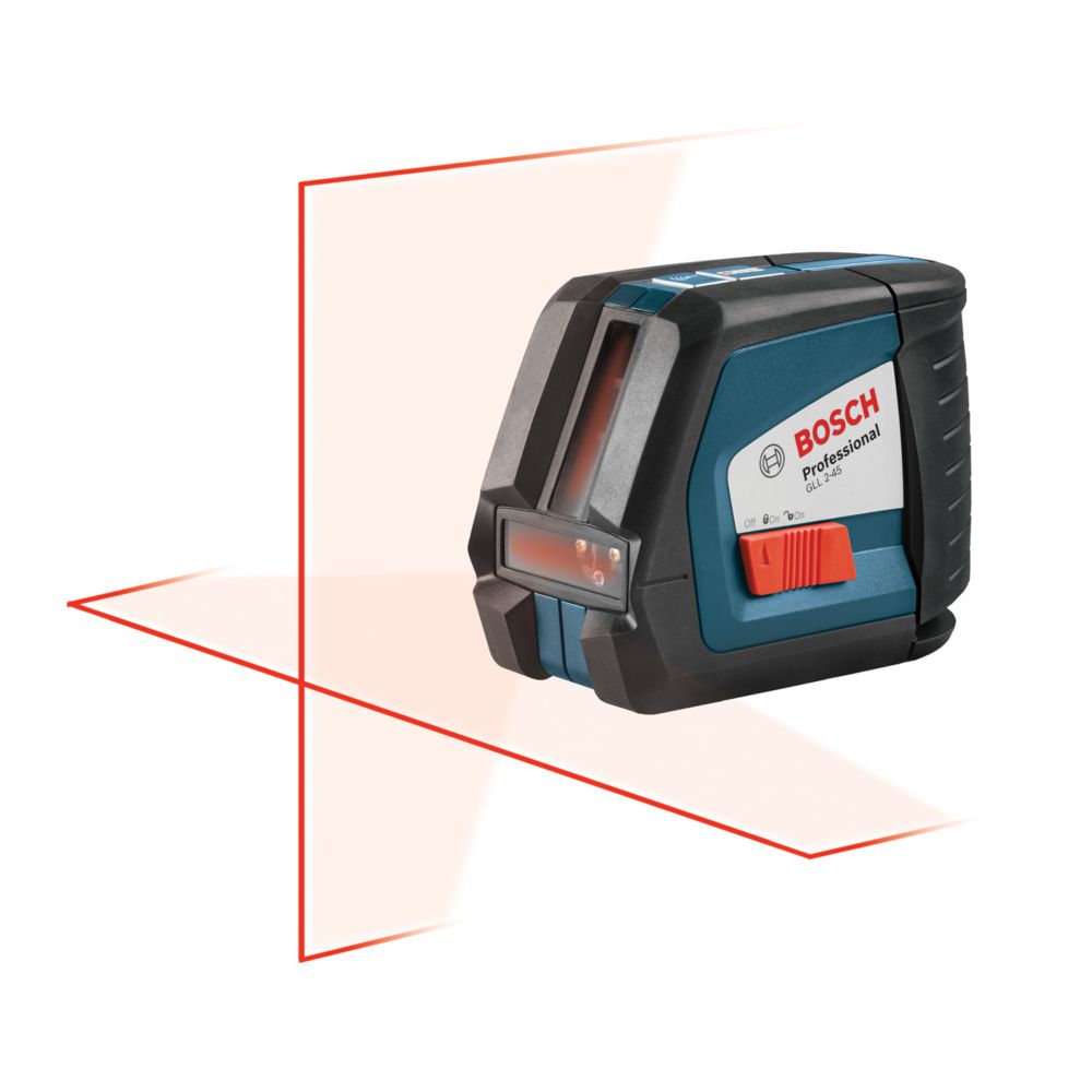 Bosch SelfLeveling LongRange Crossline Laser The Home Depot Canada