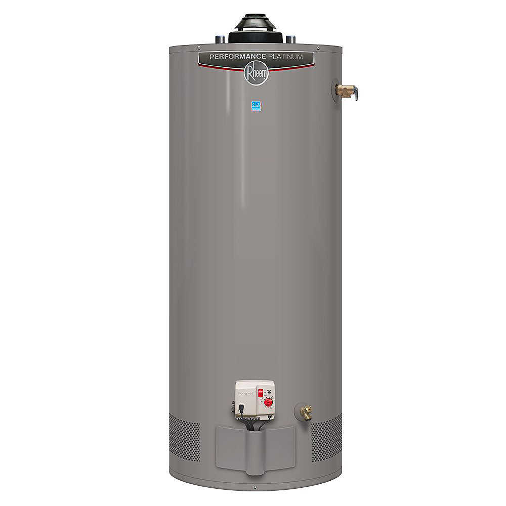 Rheem Chauffeeau au gaz 40 Gal Platinum Performance avec 12 ans de garantie Home Depot Canada Rheem Chauffeeau au gaz 40 Gal Platinum Performance avec 12 ans de garantie Home Depot Canada