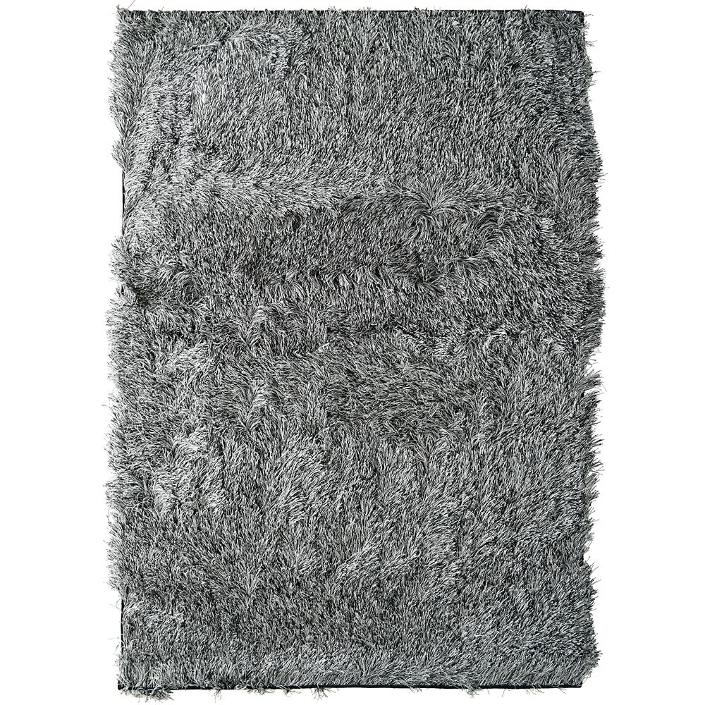 Lanart Rug Rebel Shag Grey 5 ft. x 7 ft. 6inch Indoor Shag Rectangular