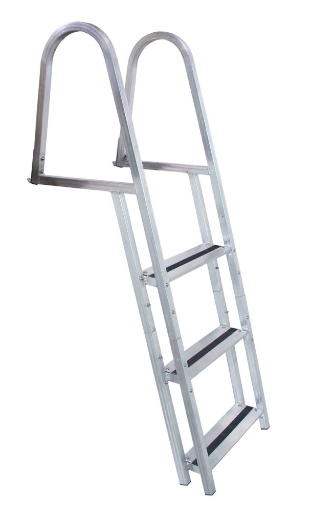 Dock Edge Stand Off Aluminum Dock Ladder, 3 Step The Home Depot Canada
