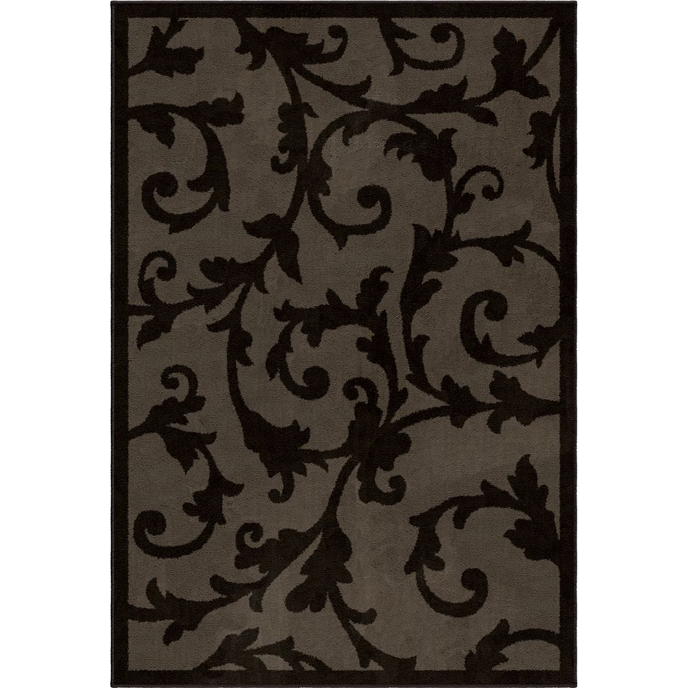 Lanart Rug Grey Scandinavia Area Rug 5 Feet x 7 Feet 6 Inches The Home Depot Canada