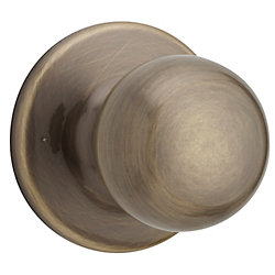 Fairfax Antique Brass Passage Knob