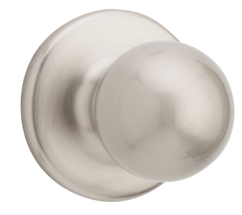 Yukon Satin Nickel Passage Knob