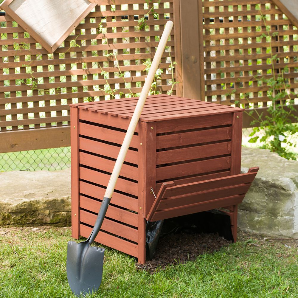 Leisure Season Compost Bin The Home Depot Canada