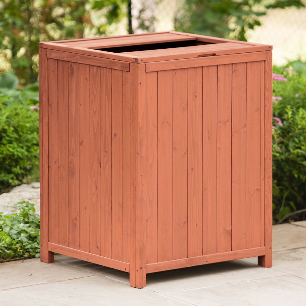 0.35 cu. ft. Patio Trash Receptacle