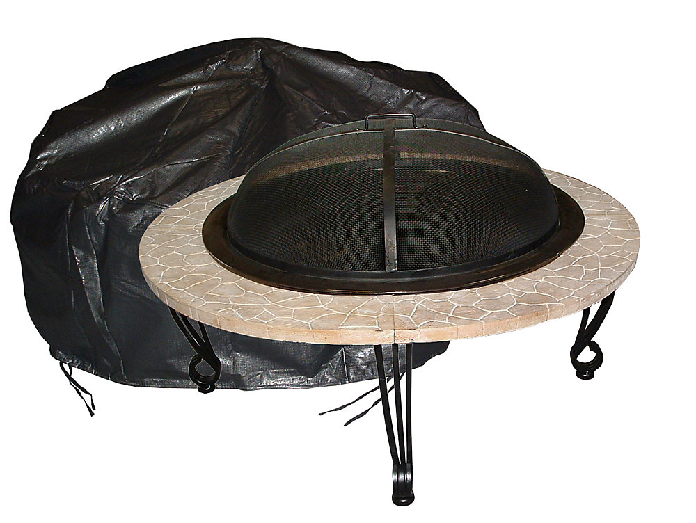 Paramount Outdoor Vinyl Round Fire Pit Cover | The Home Depot Canada