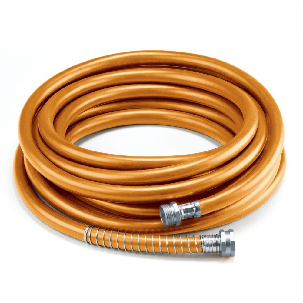 Colourwave 5/8" x 50' Premium Rubber Garden Hose Orange The Home