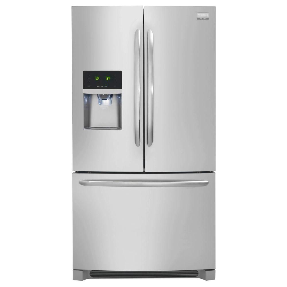 Frigidaire Gallery 23 cu. ft. Counter-Depth French Door Refrigerator with Ice and Water 
