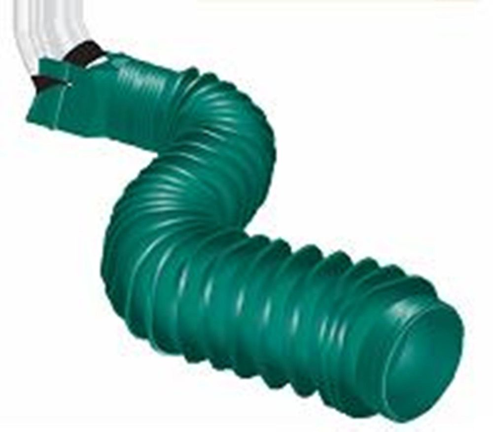 Continental Descente pluviale EZ Flex de couleur « verte » Home Depot