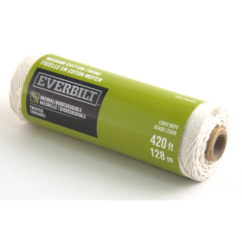 Everbilt MEDIUM x 420 Feet COTTON TWINE The Home Depot Canada