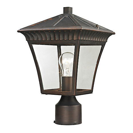 Titan Lighting Outdoor Post Lamp In Hazelnut Bronze The Home Depot Titan Lighting Outdoor Post Lamp In Hazelnut Bronze The Home Depot Canada