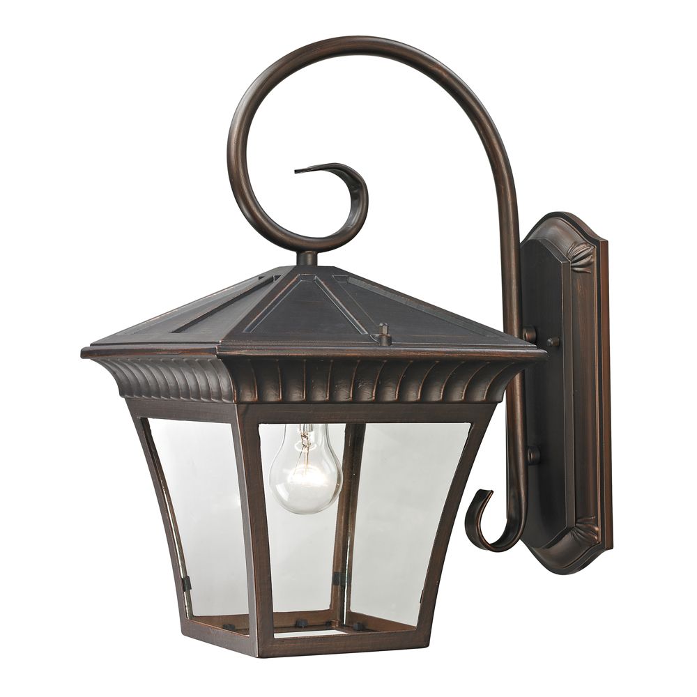 Titan Lighting Outdoor Sconce In Hazelnut Bronze | The Home Depot Canada