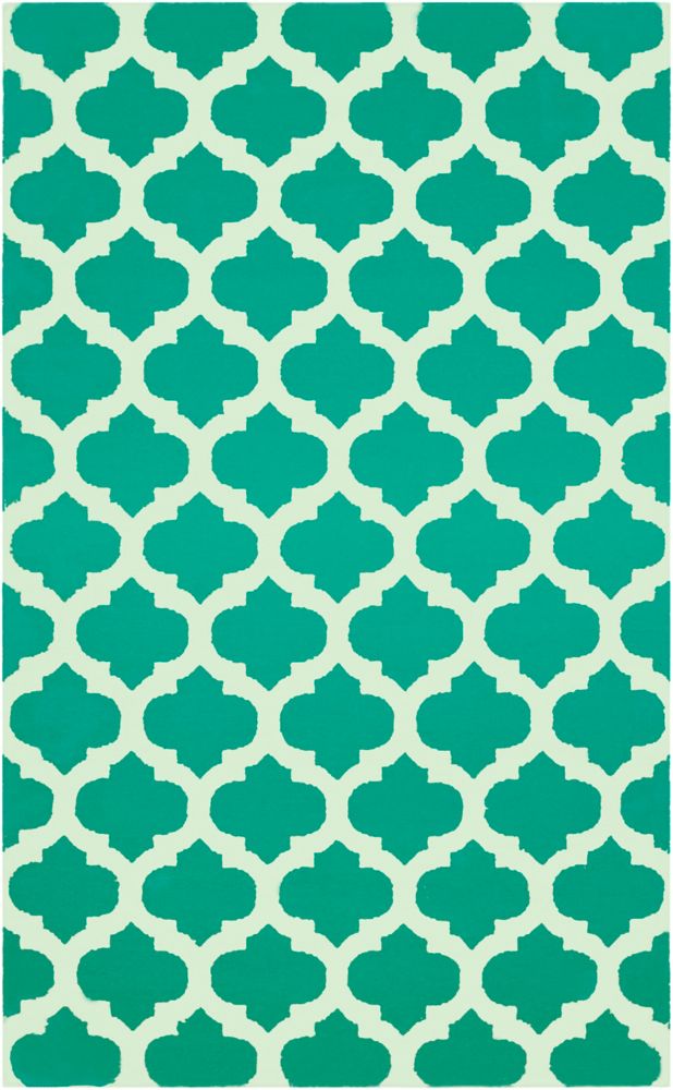 Artistic Weavers Tapis Saffre jade en laine 2 Pi. x 3 Pi. Artistic Weavers Tapis Saffre jade en laine 2 Pi. x 3 Pi.