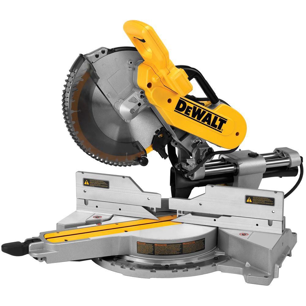 DeWalt 12inch Slide Compound Miter Saw The Home Depot Canada