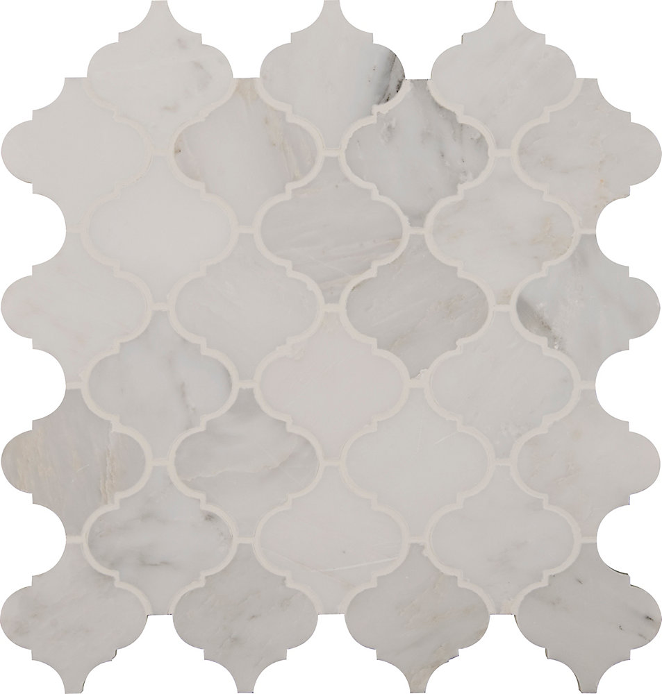 MSI Stone ULC 12-Inch x 12-Inch x 10 mm Polished Marble Mosaic Floor