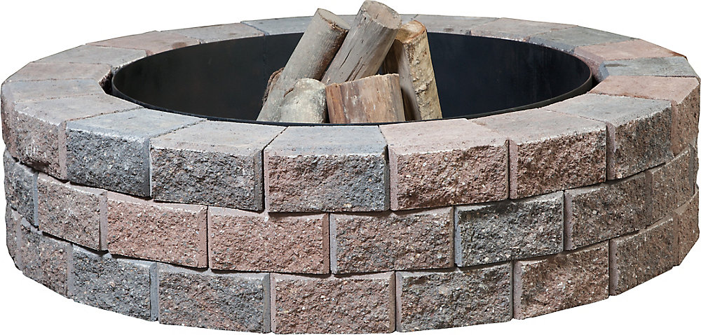 Fire Pit Bricks Lowes - Shaw Brick Victoria Fire Pit | The Home Depot