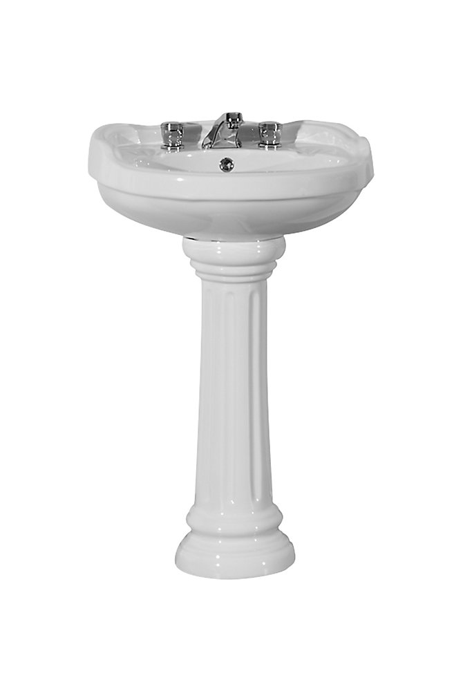 The Windsor Bathroom Pedestal Sink