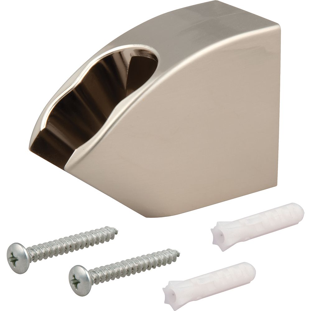 BrassCraft Shower Wall Mount, Brushed Nickel The Home Depot Canada