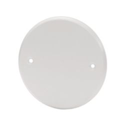 Iberville 5 -inch Round White Finishing Cover